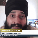 CGTN coverage of Sikh Volunteers Free Food Home Delivery Service